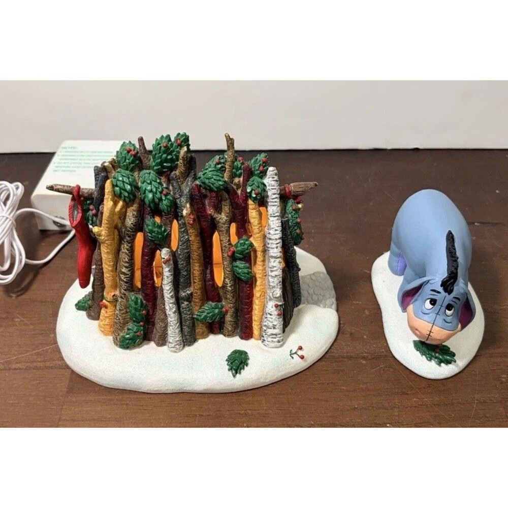 Disney/Department 56 Winnie The Pooh Eeyore  “Your Place Never Looked Better”
